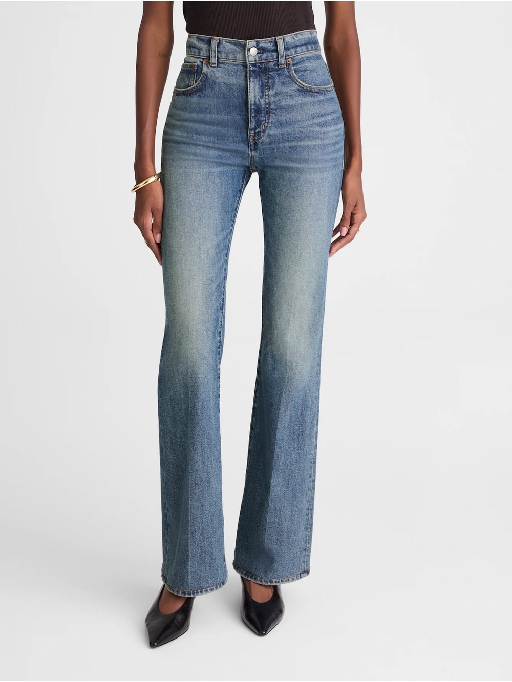 Madewell The Vintage Flare Jean Size 28 - Bouvier Wash - Comfort Stretch